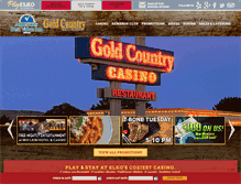Tablet Screenshot of goldcountryinnelko.com